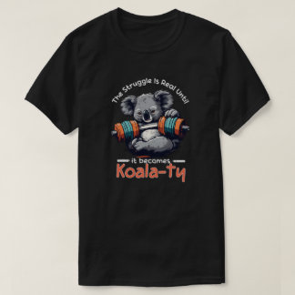 Camiseta A luta é real até se tornar Koalaty
