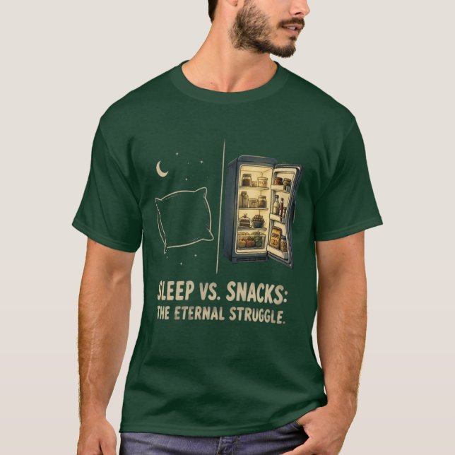 Camiseta A Luta Eterna: Sono Vs Lanches (Frente)