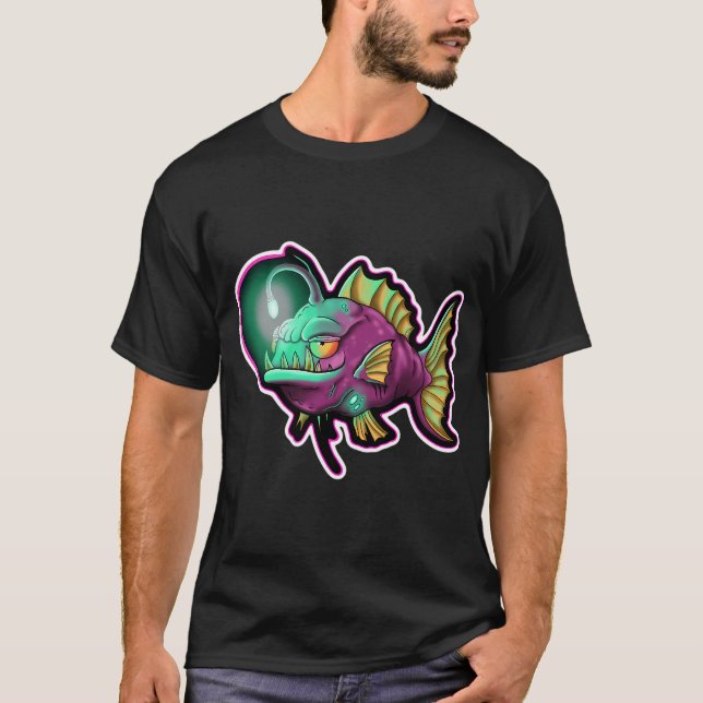 Camiseta A Luz das Profundezas (Frente)