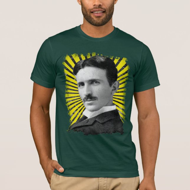 Camiseta A luz de Tesla (Frente)