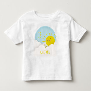 Camiseta A luz do sol nubla-se o aniversário do céu
