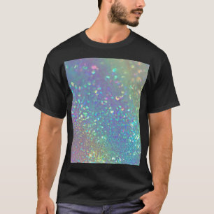 Camiseta A Luz Holográfica Brilhante