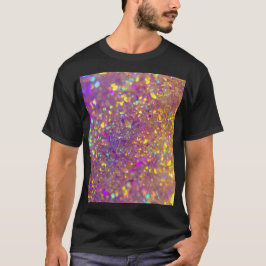 Camiseta A Luz Holográfica Brilhante