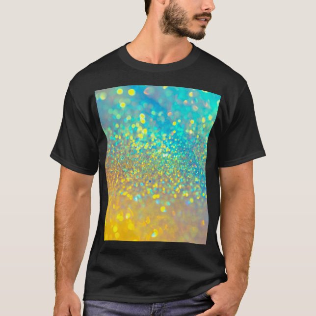 Camiseta A Luz Holográfica Brilhante (Frente)