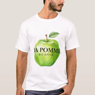 Camiseta A maçã, grande maçã