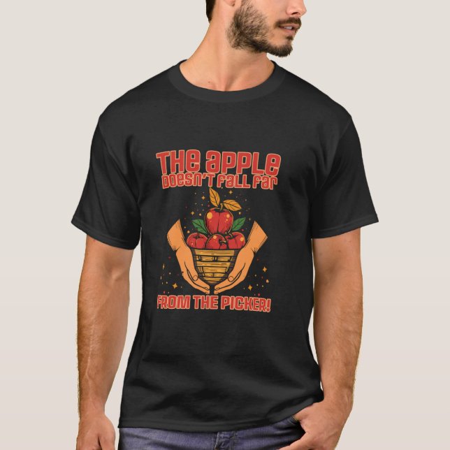 Camiseta A Maçã não cai longe do picador (Frente)