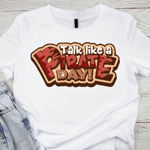 Camiseta A Madeira Whimsical fala como um dia pirata
