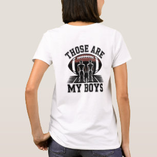 Camiseta A Mãe De Futebol Mostra Esses São Os Meus Meninos