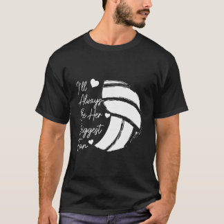 Camiseta A Mãe De Voleibol É A Filha De Voleibol Mais Vesti