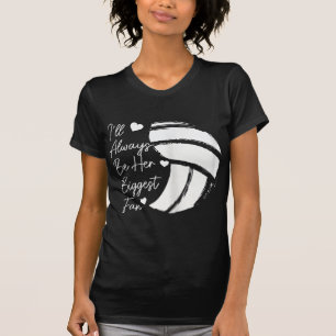 Camiseta A Mãe De Voleibol É A Filha De Voleibol Mais Vesti
