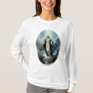 Camiseta A mãe do deus Pray para nós pecadores