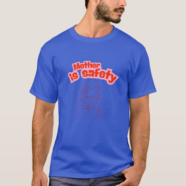 Camiseta A mãe é amiga da segurança (Frente)