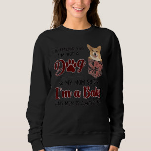 Camiseta A Mãe Está Sempre Certa Floral Corgi Cachorro Bols