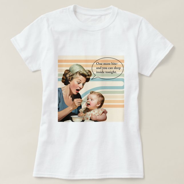 Camiseta A mãe Harried (Frente do Design)
