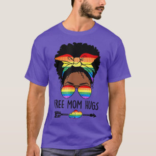 Camiseta A Mãe Livre Abraça O Orgulho De Lgbt Mensal Lgbtq
