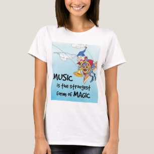 Camiseta A magia da música