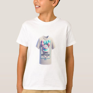 Camiseta A Mágica dos Balões e do Bolo