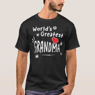 Camiseta A maior avó do mundo 