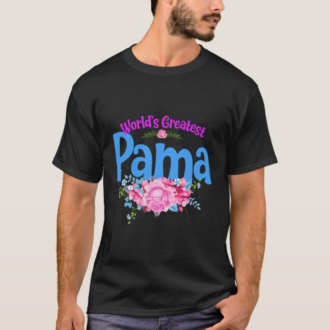 Camiseta A Maior Avó Do Mundo (Frente)