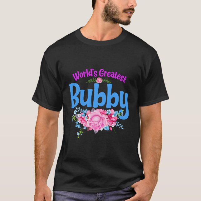 Camiseta A Maior Bubby Da Avó Do Mundo (Frente)