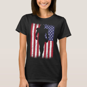 Camiseta A maior família fã americana do futebol americano