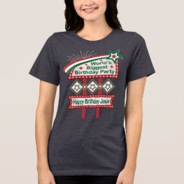 Camiseta A maior Festa de aniversário do mundo