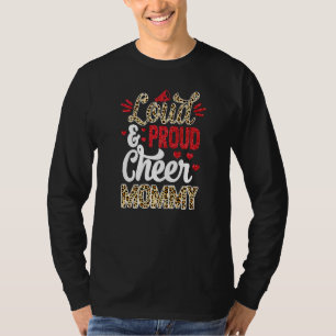 Camiseta A Maior Impressão Do Leopardo Do Ventilador Da Mam