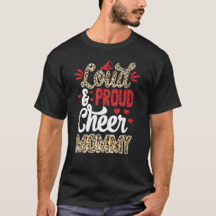 Camiseta A Maior Impressão Do Leopardo Do Ventilador Da Mam