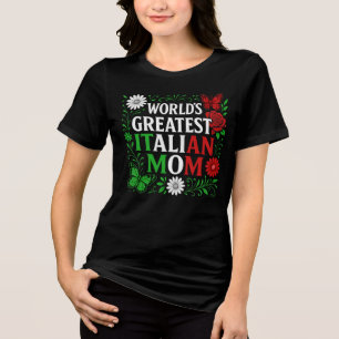Camiseta A maior mãe italiana do mundo