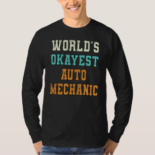 Camiseta A mais agradável Piada Mecânica e Engraçada do Mun