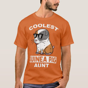 Camiseta A Mais Fria Do Porco Da Guiné, Tia Pet