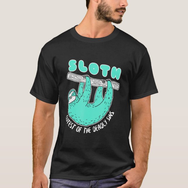 Camiseta A Mais Lenta Dos Pecados Mortais (Frente)