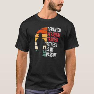 Camiseta A Malhação De Treinador Pessoal Certificada É A Mi