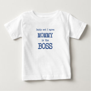 Camiseta A mamãe é o chefe