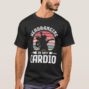 Camiseta A Manchete É A Minha Música Cardio Heavy Metal