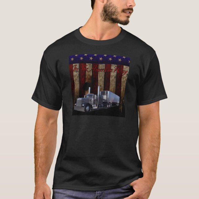 Camiseta A maneira americana (Frente)