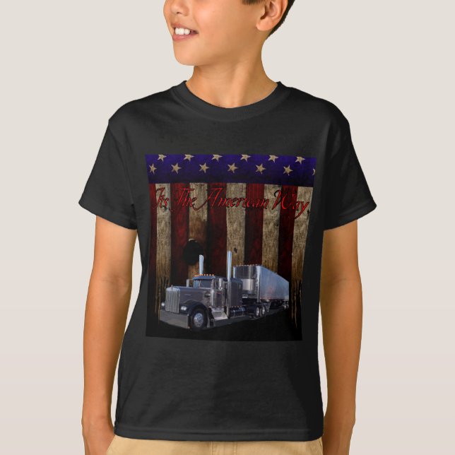 Camiseta A maneira americana (Frente)