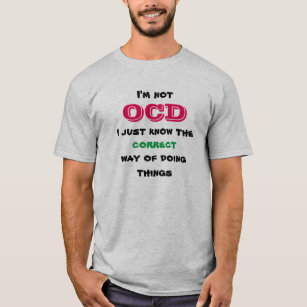 Camiseta A maneira de OCD