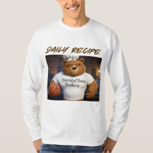 Camiseta A manga longa de Receita Diária