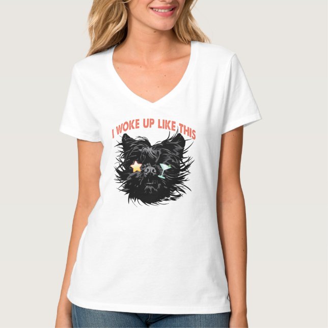 Camiseta A manhã após T (Frente)