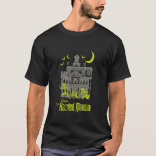 Camiseta A Mansão Assombrada que Ataca os Fantasmas Silhoue