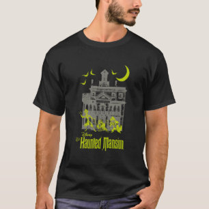 Camiseta A Mansão Assombrada que Ataca os Fantasmas Silhoue