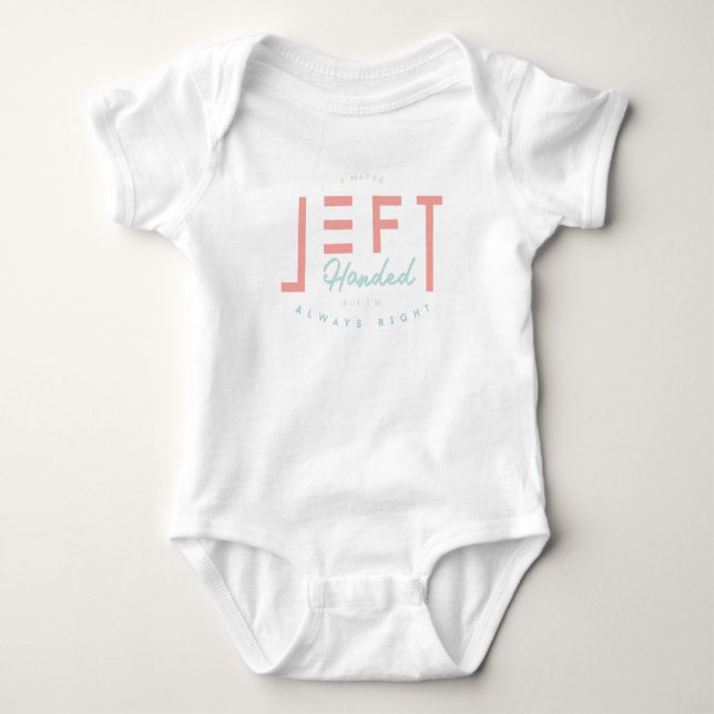 Camiseta A Mão Esquerda É Sempre Engraçada Direita À Esquer (Frente)