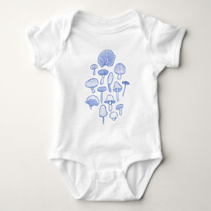 Camiseta A mão tirada cresce rapidamente colagem