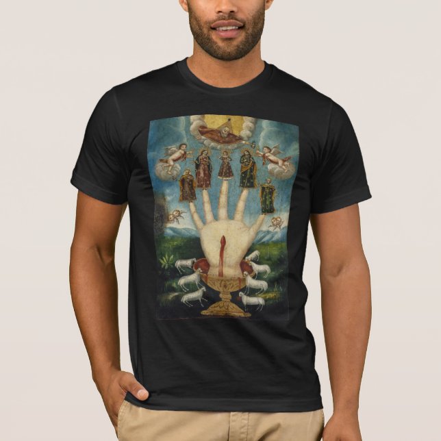 Camiseta A Mão Todo-Poderosa (Frente)