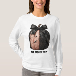 Camiseta A Mãozinha Mama de Halloween Pumpkin