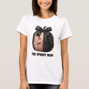 Camiseta A Mãozinha Mama de Halloween Pumpkin