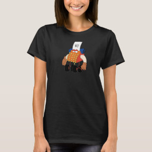 Camiseta A máquina de escrever Sesame Noo Nee Noo Nee Noo W