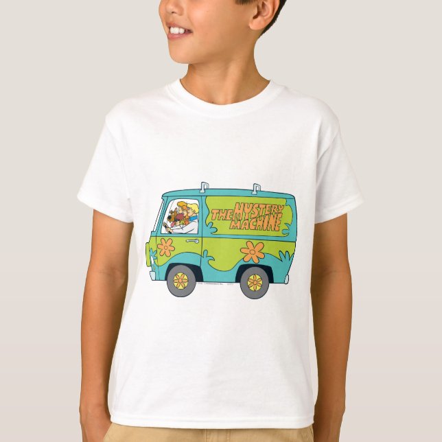 Camiseta A Máquina Misteriosa Lado Esquerdo (Frente)