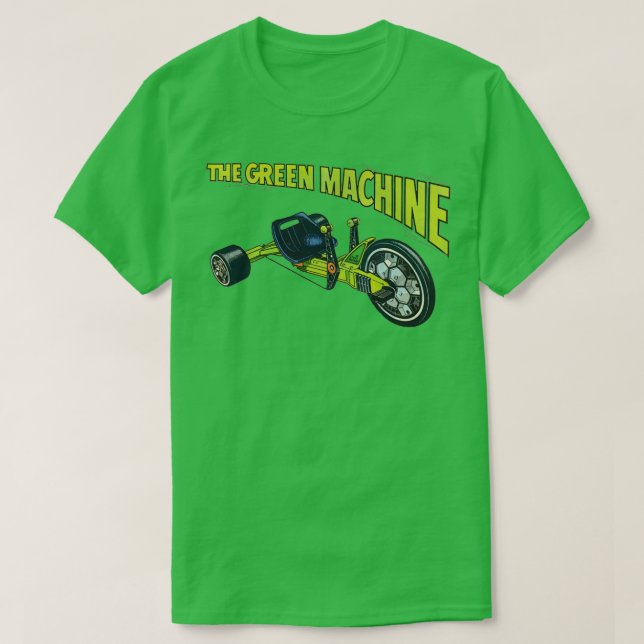 Camiseta A Máquina Verde (Frente do Design)